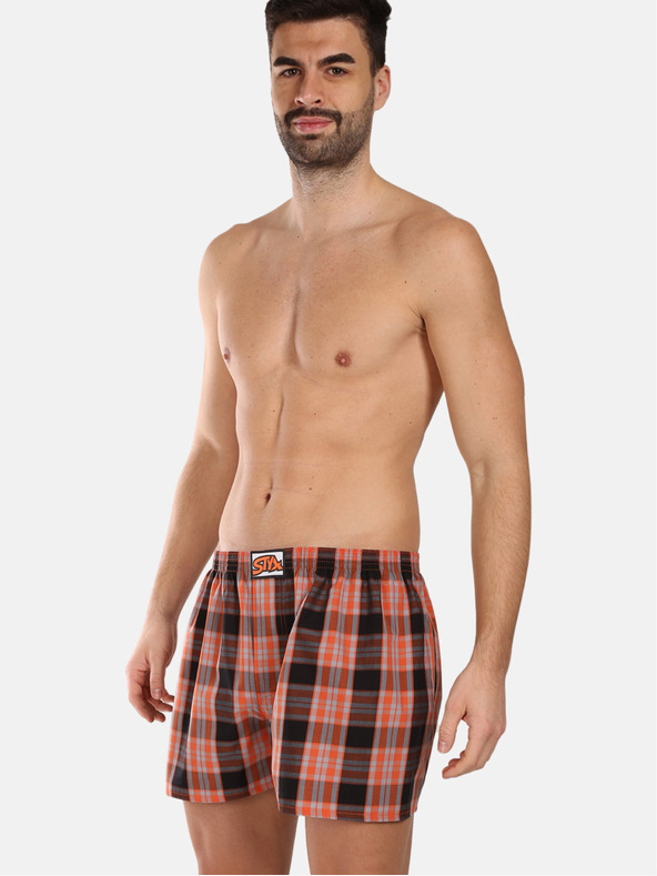 Styx Dreier-Set Herren Styx Shorts klassisch elastisch mehrfarbig