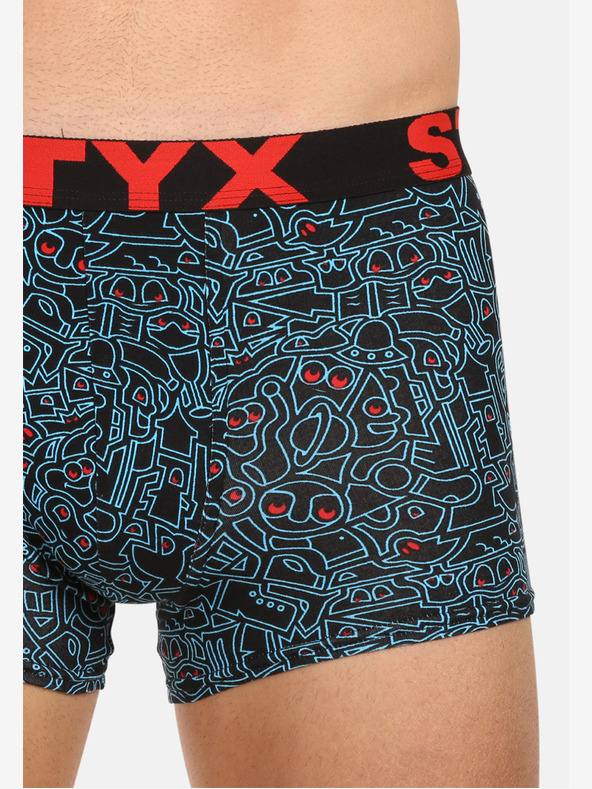 Styx Styx Herren Boxershorts Styx Art Sport Gummi Doodle (G1256/2)