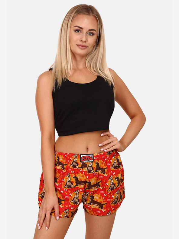 Styx Klassische elastische Shorts von Styx Art für Frauen