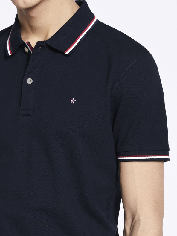 Celio Dunkelblaues Poloshirt Celio Necetwo