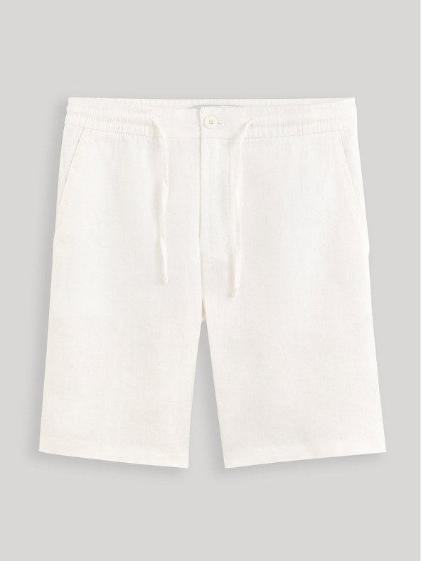 Celio Weiße Herrenshorts aus Leinen Celio Dolinusbm