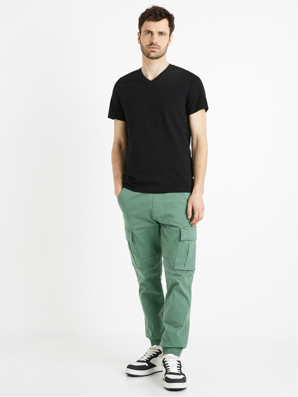 Celio Schwarzes Herren-Basic-Hemd Celio Debasev