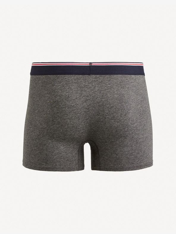 Celio Graue Herren-Boxershorts Celio Mike