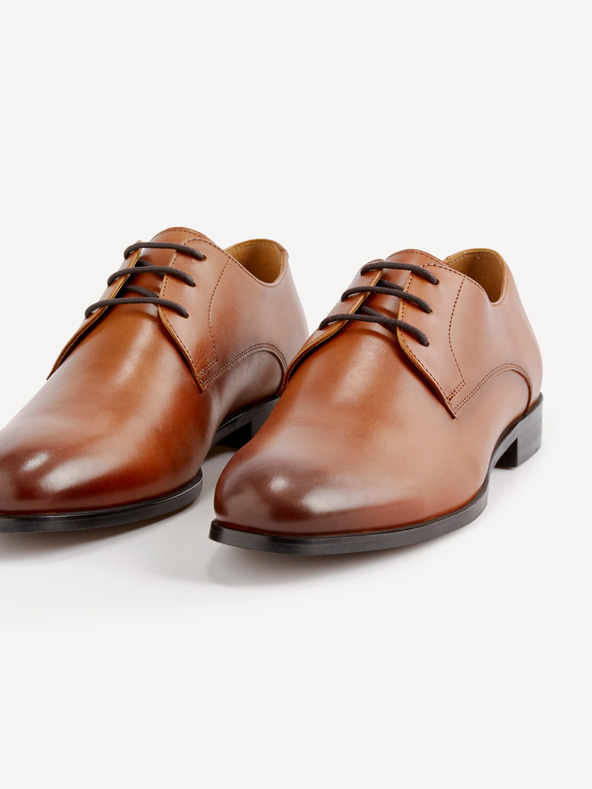Celio Braune Herren Lederhalbschuhe Celio Rytaly