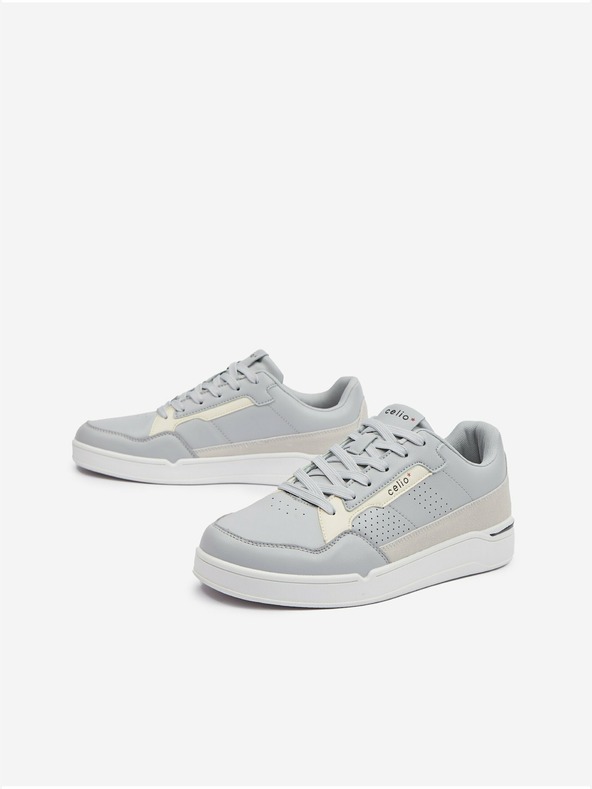 Celio Hellgraue Herren-Sneakers von Celio
