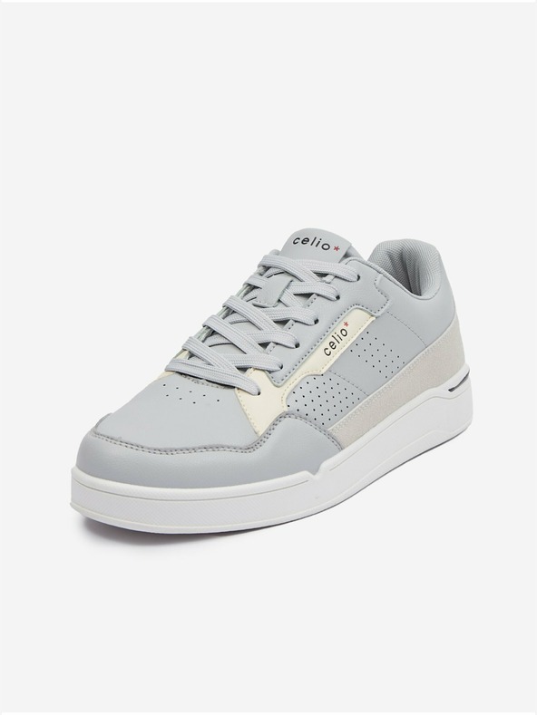 Celio Hellgraue Herren-Sneakers von Celio