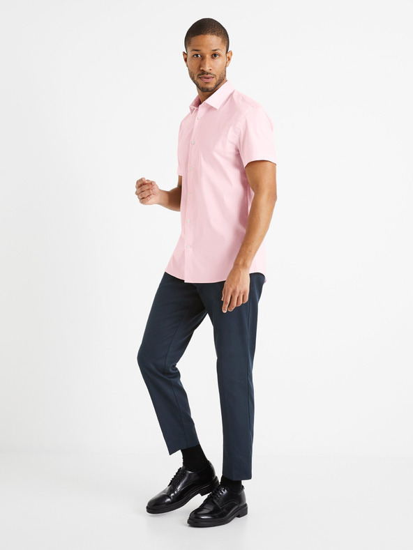 Celio Rosa Herrenhemd Celio Daslim