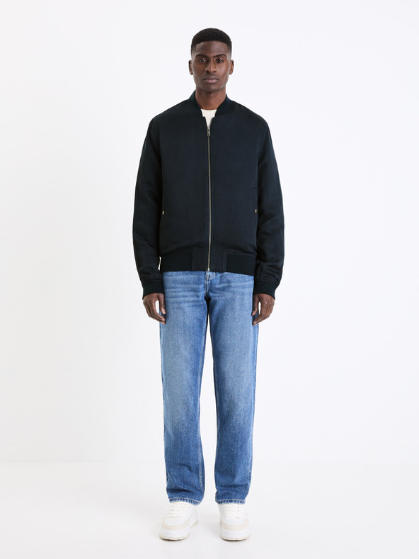 Celio Dunkelblaue Herren-Bomber Celio Dulino