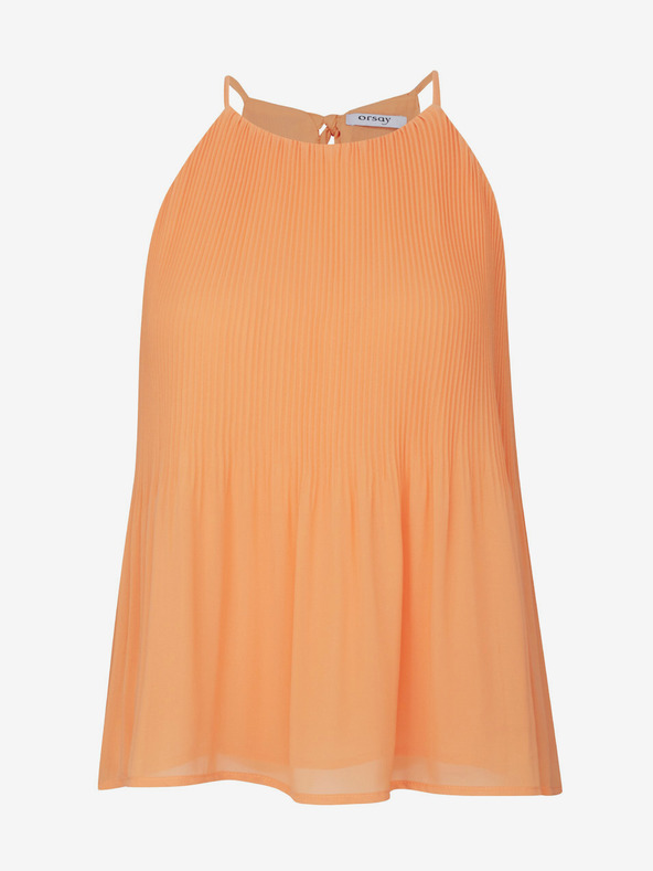Orsay Orangefarbene Damenbluse ORSAY