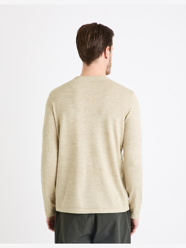 Celio Gelano Henley-Pullover