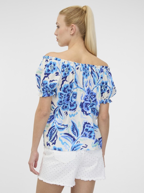 Orsay Blaue Damenbluse ORSAY