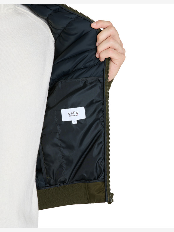 Celio Khakifarbene Herrenjacke Celio Julighty