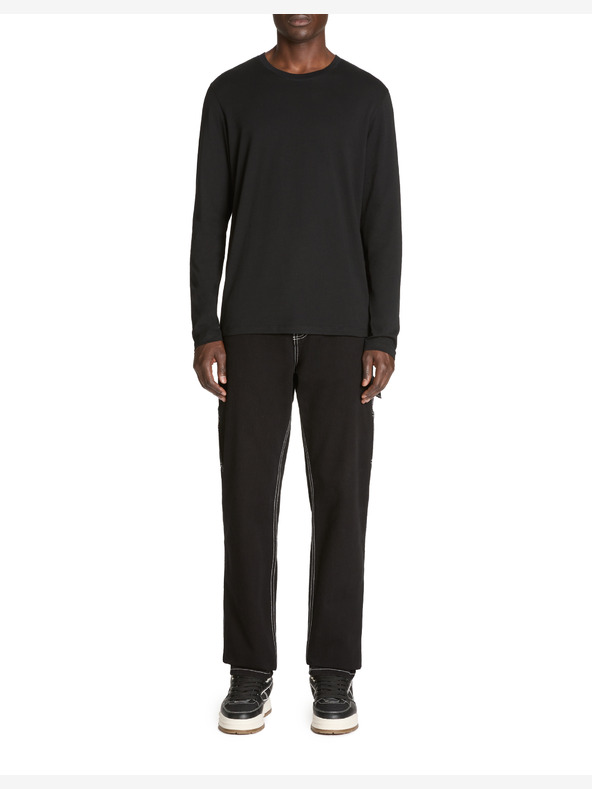 Celio Schwarzes Herren-Langarmhemd Celio Geuniml