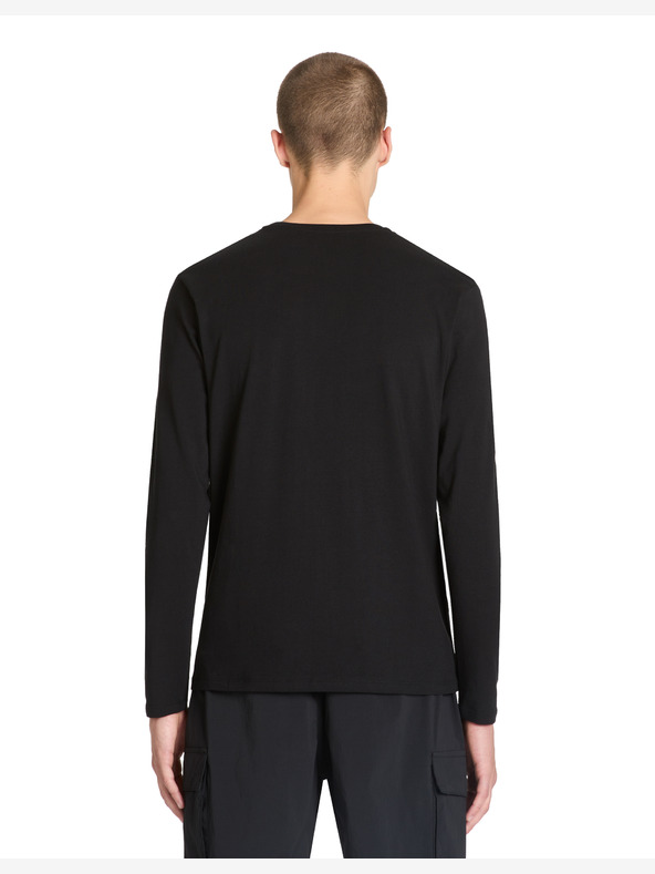Celio Schwarzes langärmeliges Herrenhemd Celio Gehair