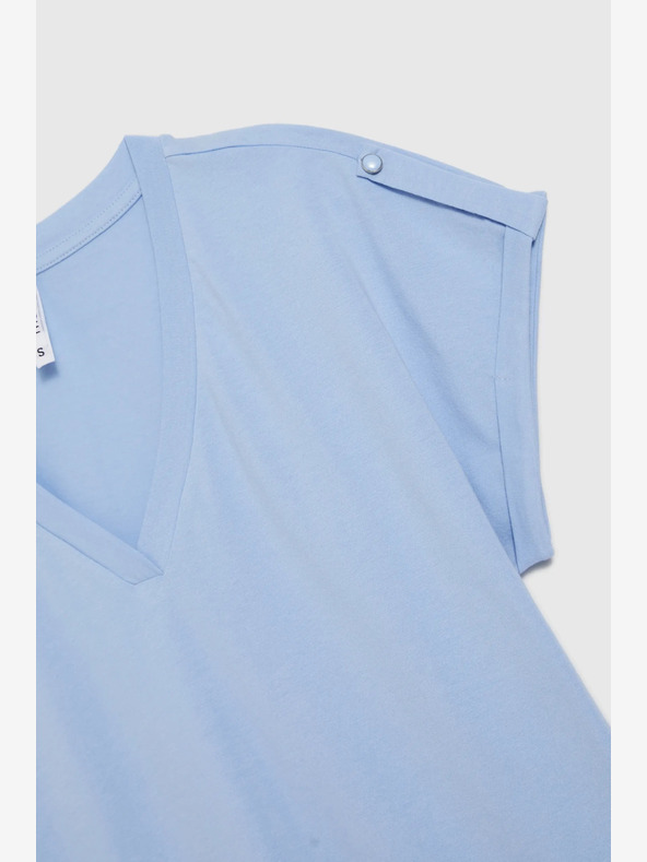 Moodo Hellblaues Damen Moodo T-Shirt