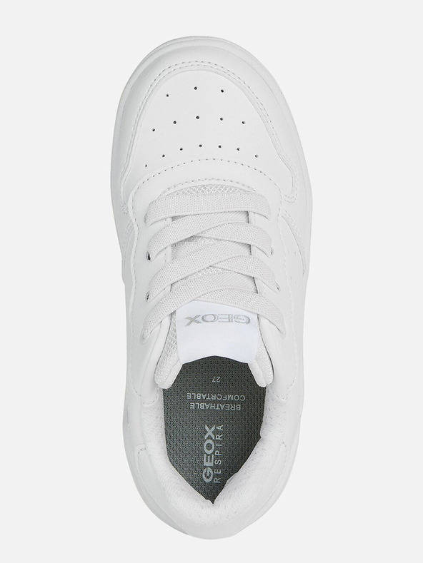 Geox Weiße Mädchen Turnschuhe Geox Washiba