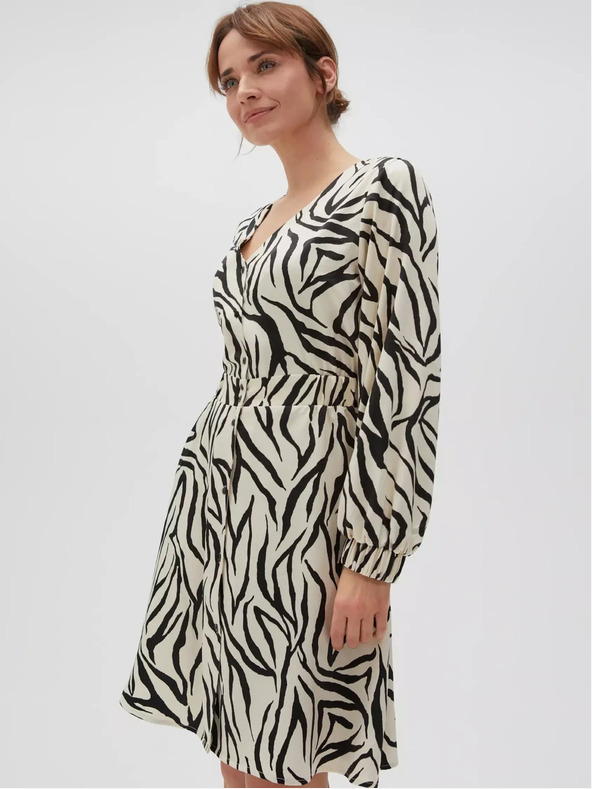 Moodo Gemustertes Damen-Kleid Moodo