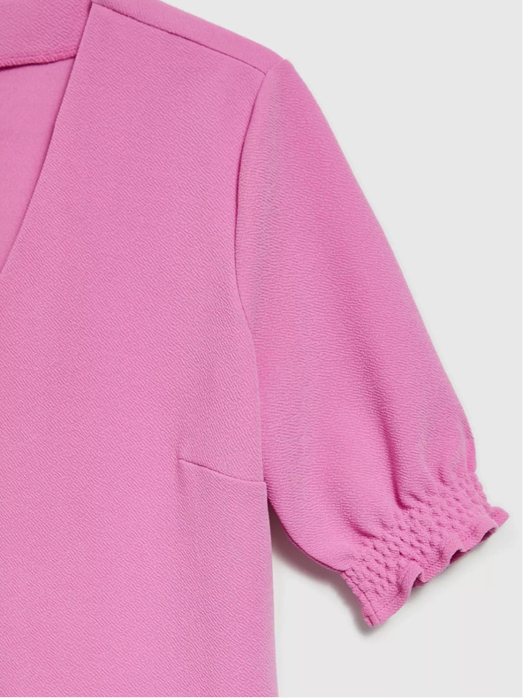 Moodo Rosa gerades Kleid Moodo