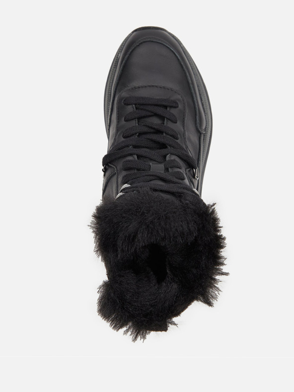 Geox Schwarze Damenstiefeletten Geox Diamanta