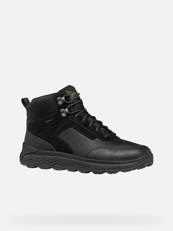 Geox Schwarze Herren Geox Spherica 4X4 ABX Stiefelette