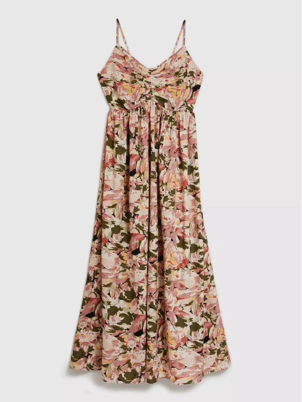 Moodo Altrosa gemustertes Kleid Moodo