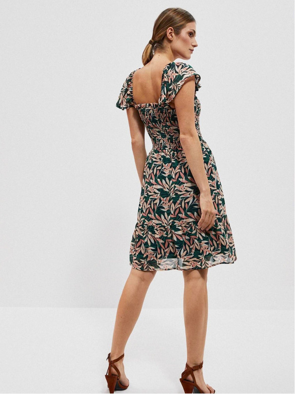 Moodo Damen Blumenkleid Moodo