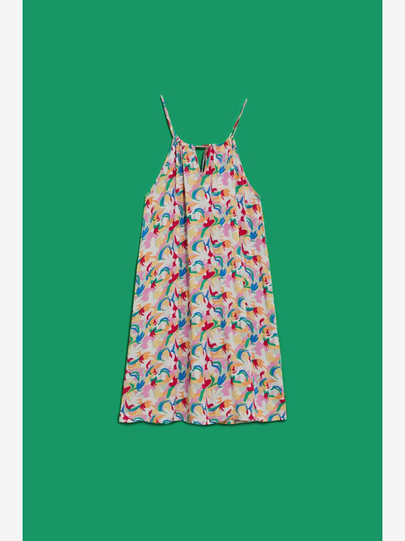 Moodo Gemustertes trägerloses Sommerkleid Moodo