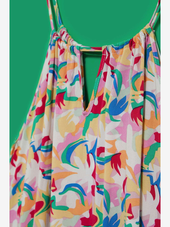 Moodo Gemustertes trägerloses Sommerkleid Moodo