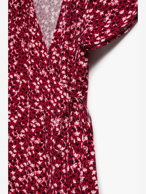 Moodo Dunkelrosa Maxikleid Moodo
