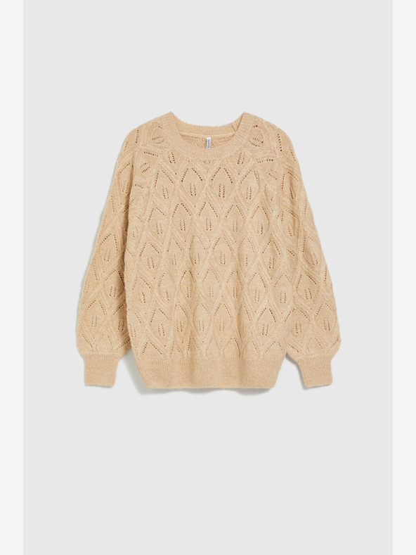 Moodo Moodo Beige Damen Pullover