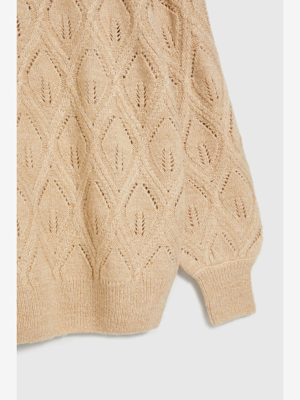 Moodo Moodo Beige Damen Pullover
