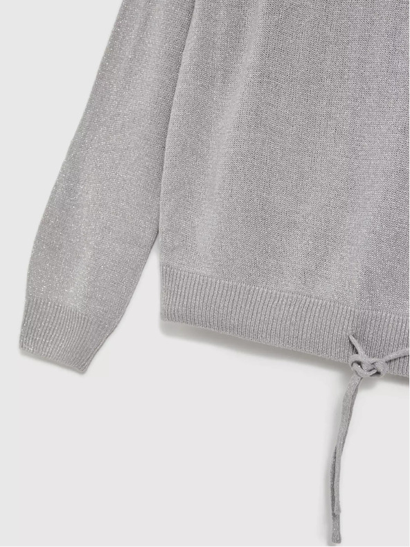 Moodo Damen Pullover mit V-Ausschnitt Moodo