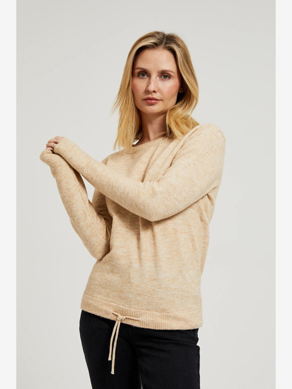 Moodo Moodo Beige Damen Pullover