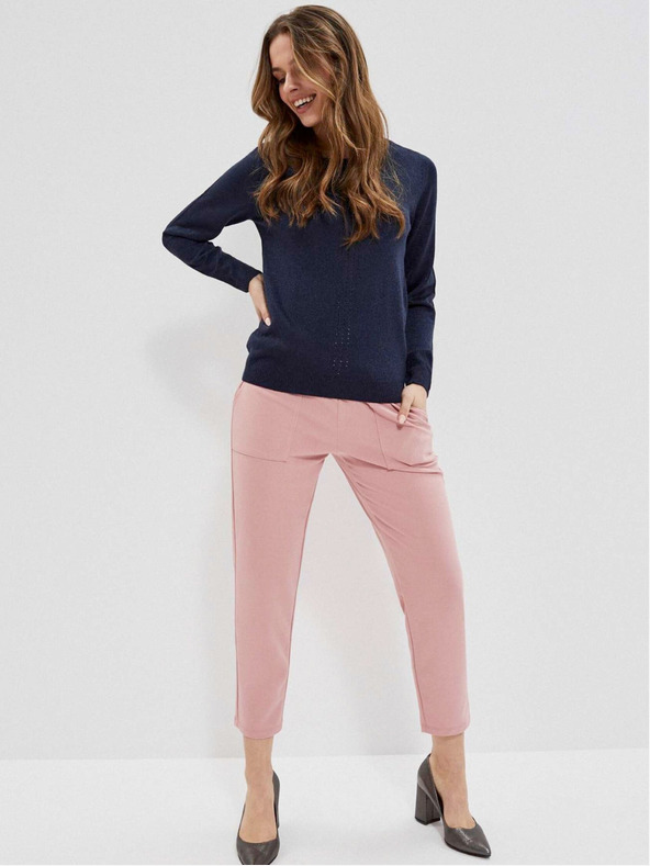 Moodo Dunkelblauer Damenpullover von Moodo