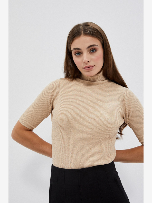 Moodo Damen-Rollkragenpullover Moodo
