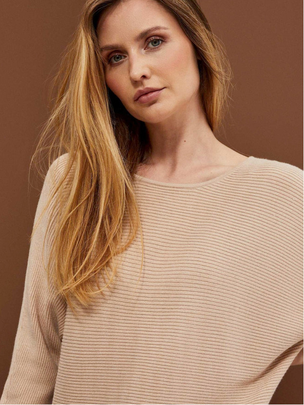 Moodo Moodo Beige Damen Pullover
