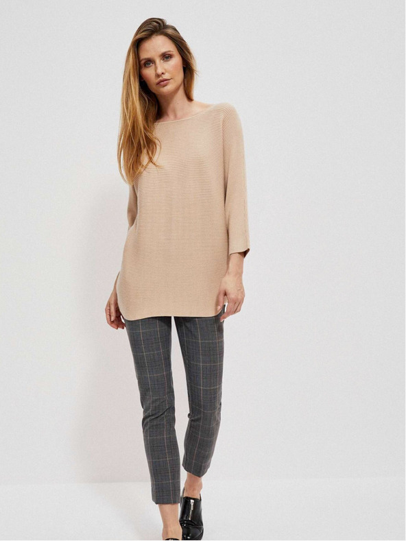Moodo Moodo Beige Damen Pullover