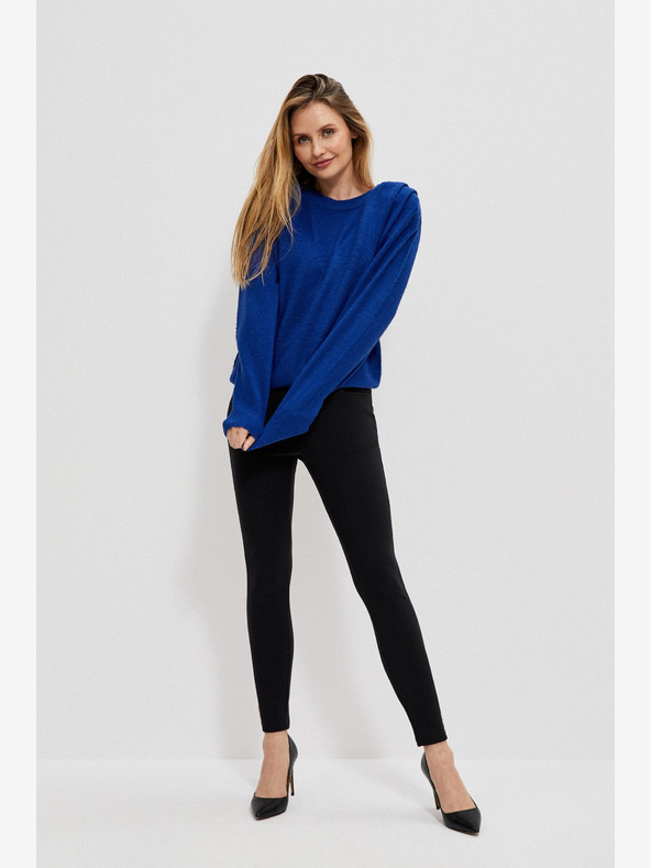 Moodo Blauer Damen Pullover Moodo