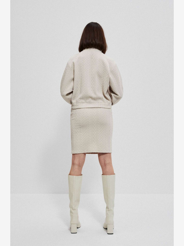 Moodo Moodo Beige Damenrock