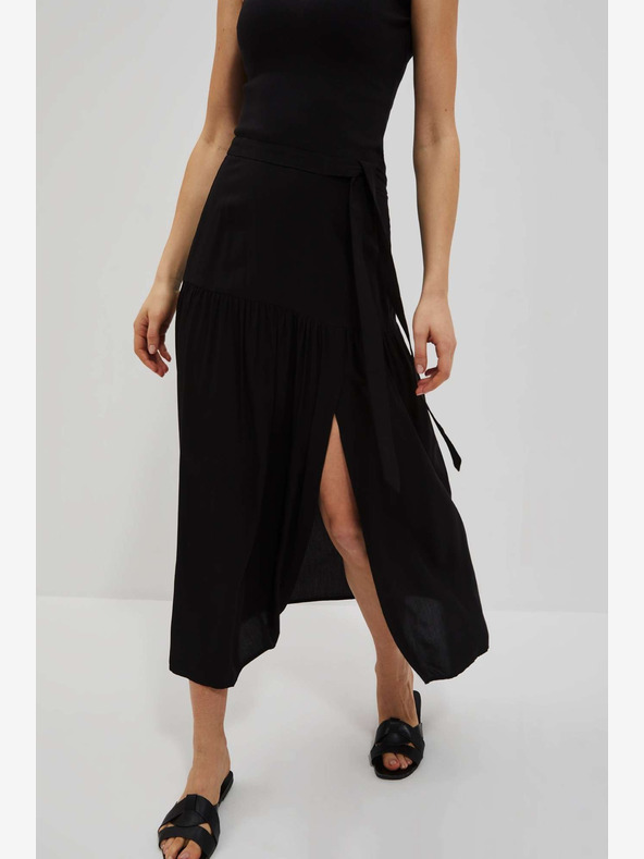 Moodo Schwarzer Damen-Rock Moodo