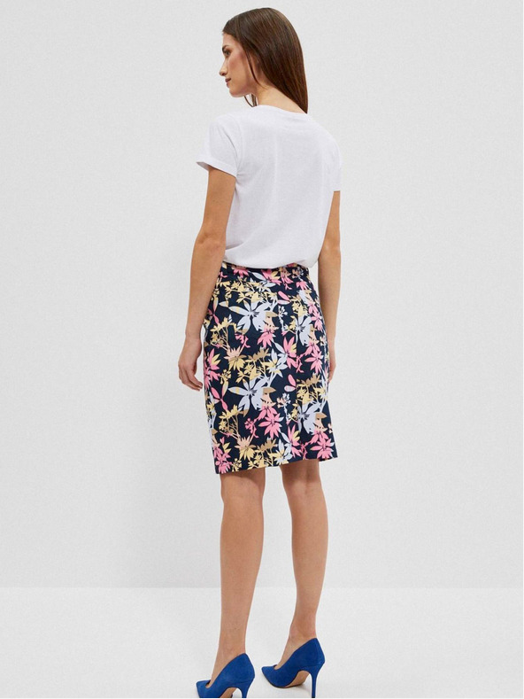 Moodo Moodo Damen-Rock mit Blumenmuster