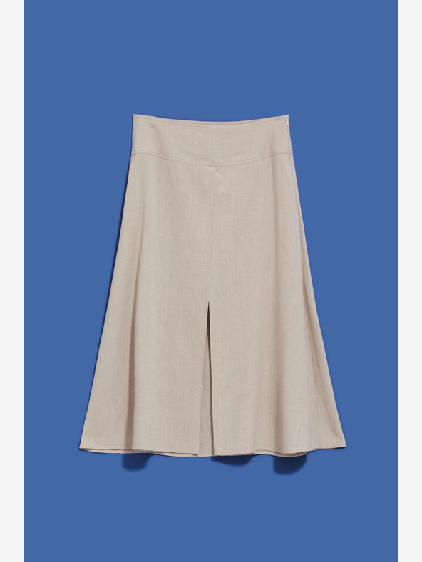 Moodo Moodo Beige Damenrock