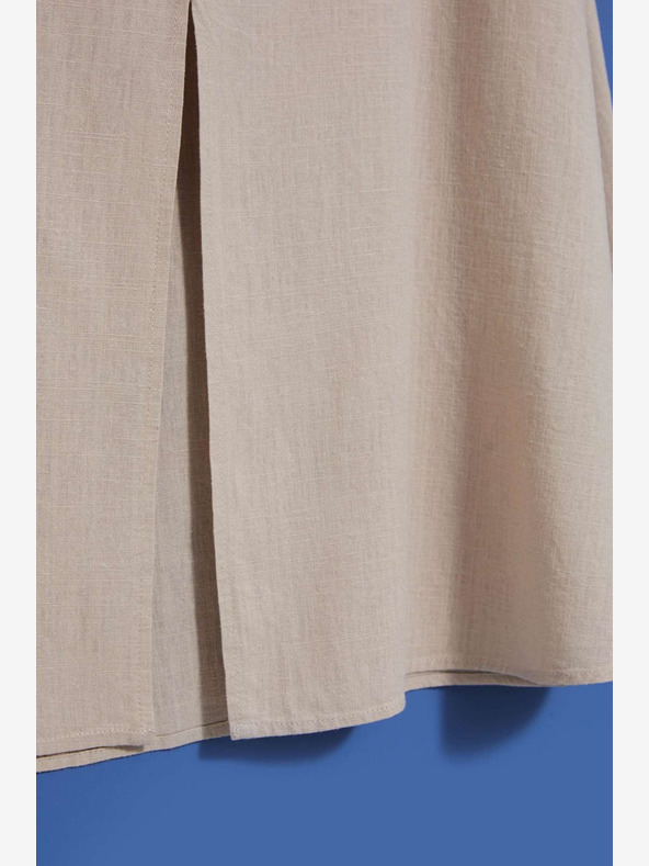 Moodo Moodo Beige Damenrock