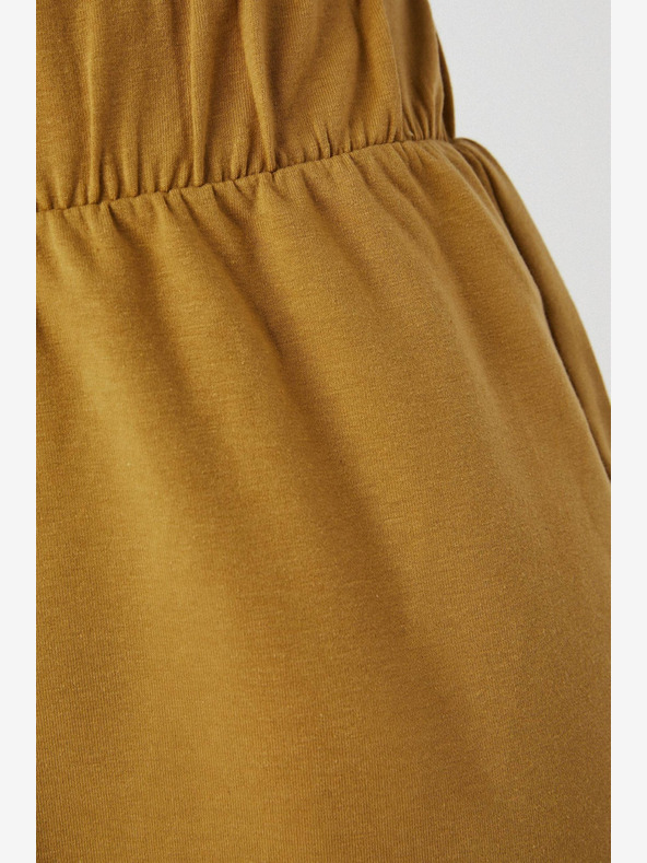 Moodo Brauner Damen-Sweatpants-Rock Moodo