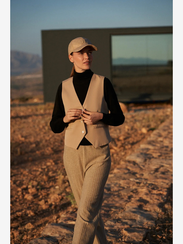 Moodo Schwarzer Damen-Rollkragenpullover Moodo