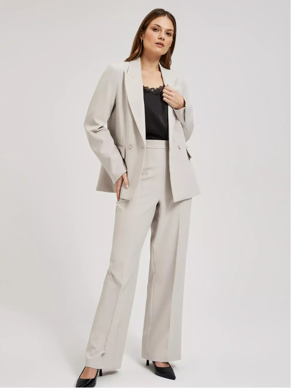 Moodo Moodo beiger Damenblazer