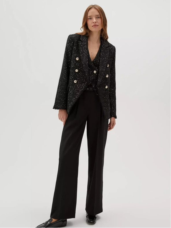 Moodo Schwarze Damenjacke Moodo