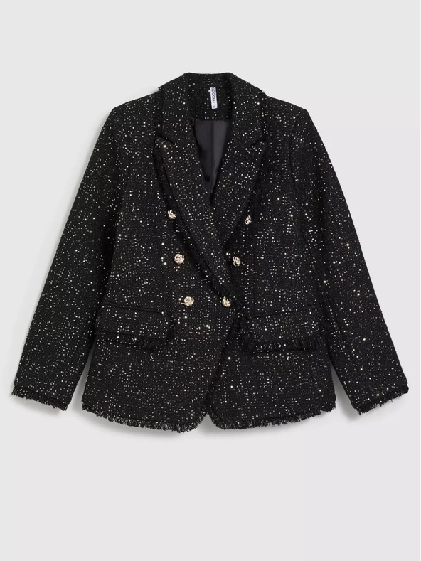 Moodo Schwarze Damenjacke Moodo