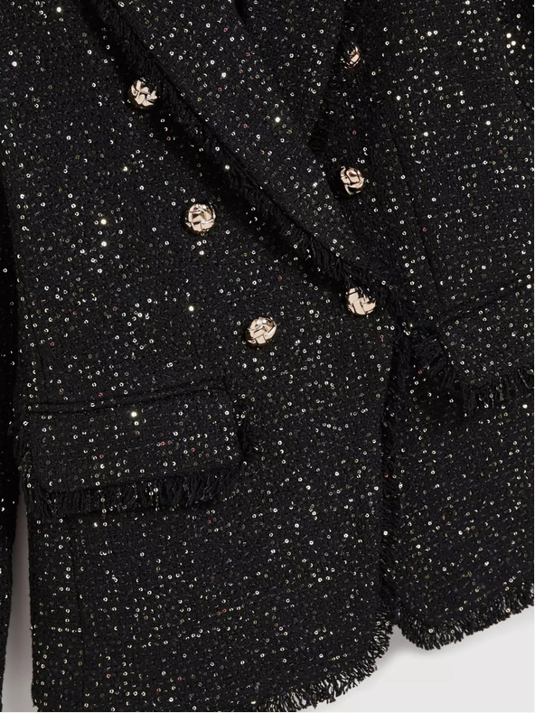 Moodo Schwarze Damenjacke Moodo