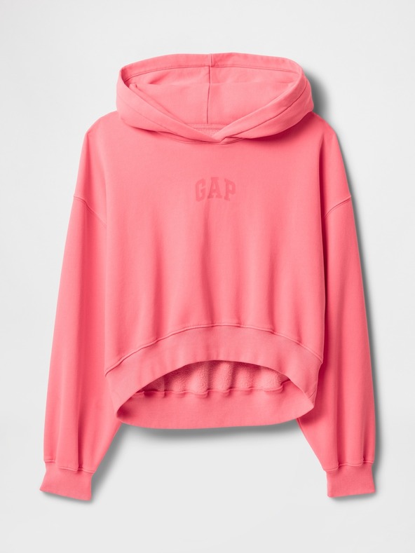 GAP Damen Sweatshirt mit Logo Cropped GAP